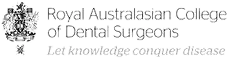 Royal Australasian College of Dental Surgeons logo